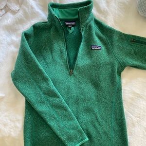 Green Patagonia jacket